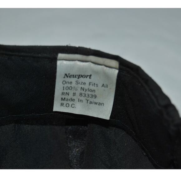 Vintage 90s Newport Pleasure Black Promo Snapback Black & Green - Picture 12 of 13